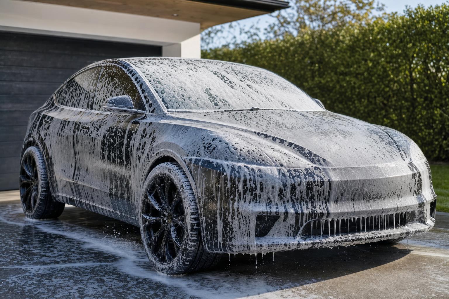 泡沫（雪泡）洗車到底有沒有用？原理與正確用法一次搞懂